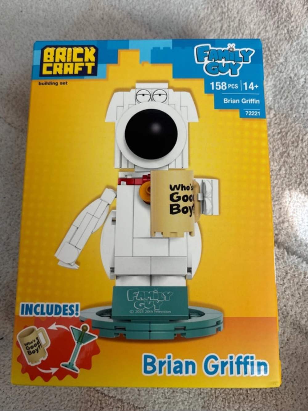 Brian Griffin Building Set - White